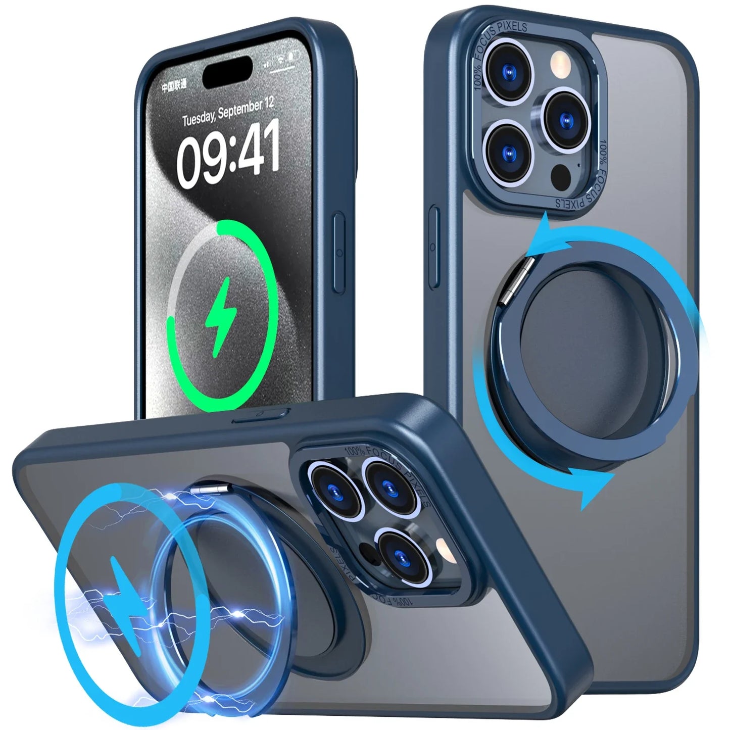 360° Rotating Magnetic Stand Cover