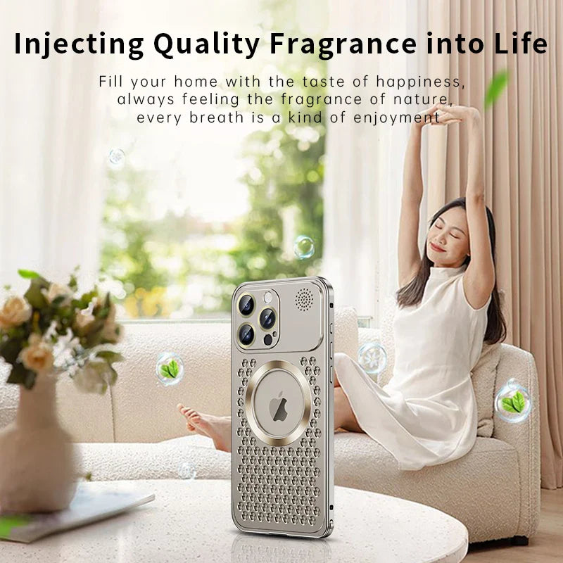 Metal Cooling Aromatherapy Cover