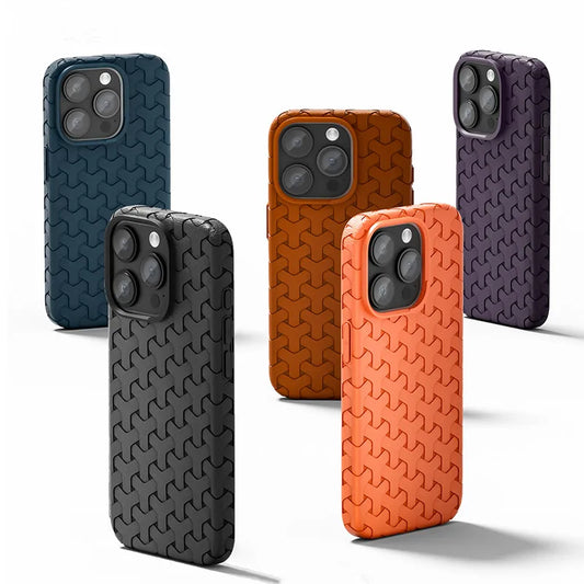 Weave Leather 3D Cover