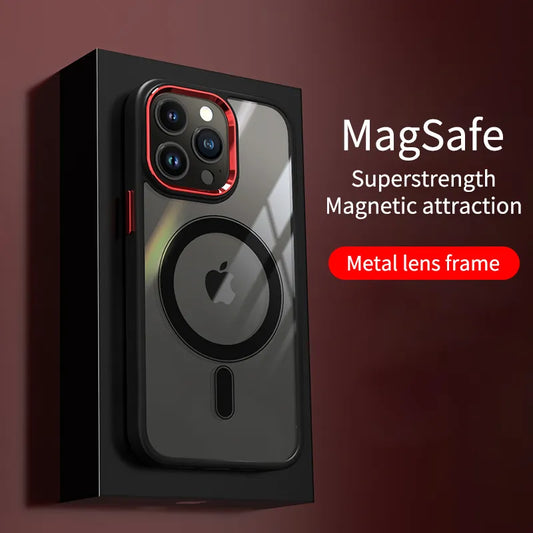 Luxury Clear HD Magnetic Cover
